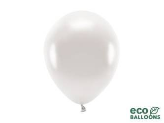 Balony Eco 26cm metalizowane, perłowy (1 op. / 100 szt.)