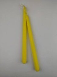 Świeca Szpic Jasna Żółta 30 cm