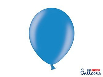 Balony Strong 30cm, Metallic Corn. Blue (1 op. / 50 szt.)