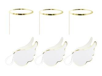 Gadżety do zdjęć na I Komunię Świetą, mix (1 op. / 6 szt.)